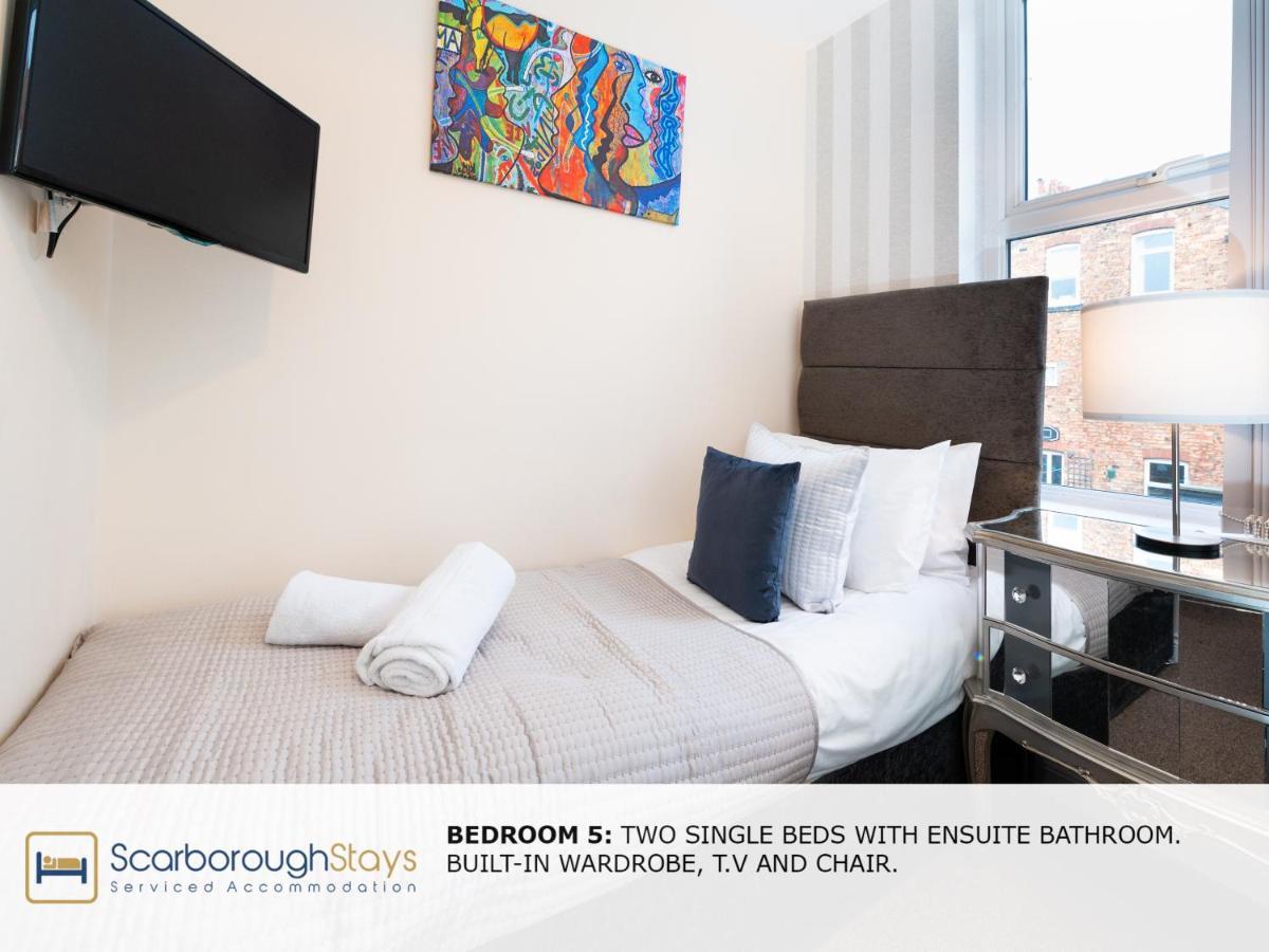 Scarborough Stays - Luxury Townhouse Ideal For Large Groups - Hot Tub Eksteriør billede