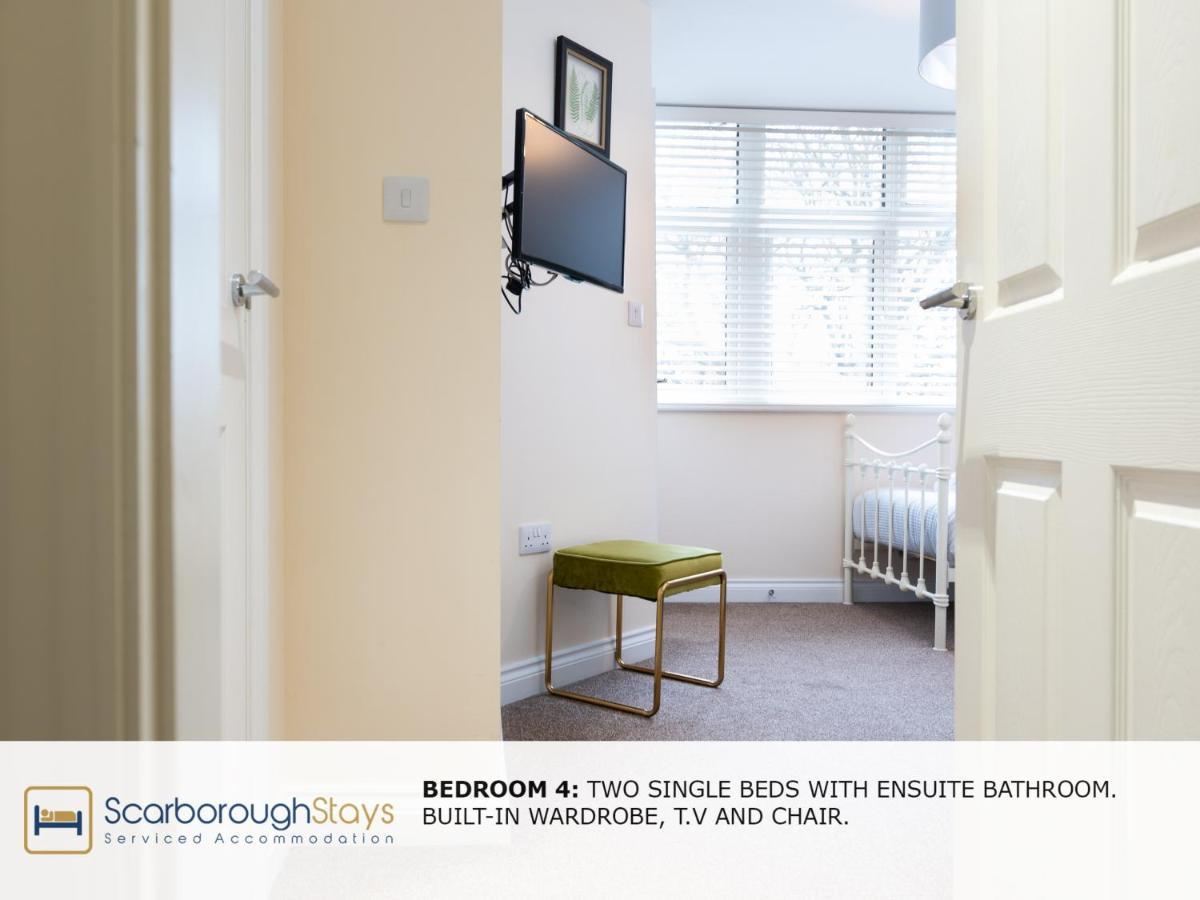 Scarborough Stays - Luxury Townhouse Ideal For Large Groups - Hot Tub Eksteriør billede