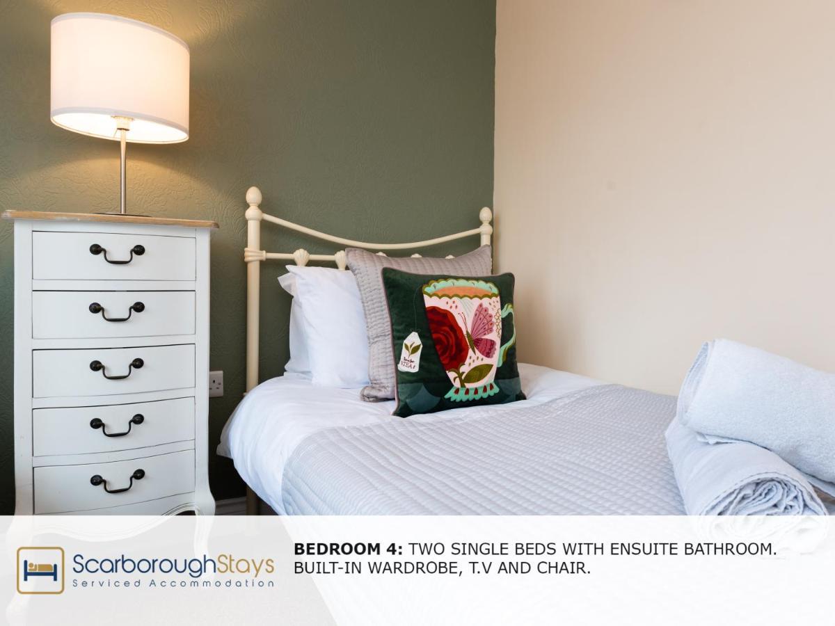 Scarborough Stays - Luxury Townhouse Ideal For Large Groups - Hot Tub Eksteriør billede
