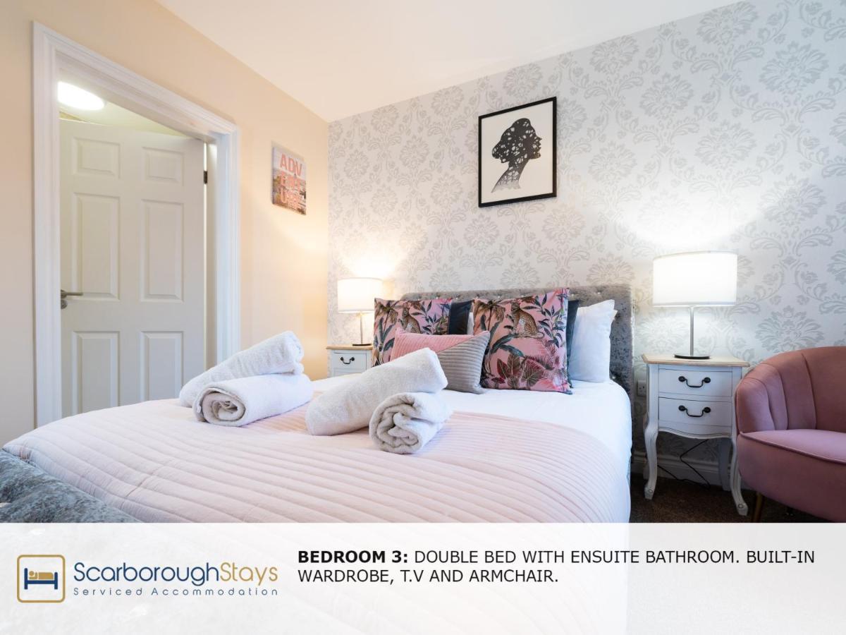 Scarborough Stays - Luxury Townhouse Ideal For Large Groups - Hot Tub Eksteriør billede