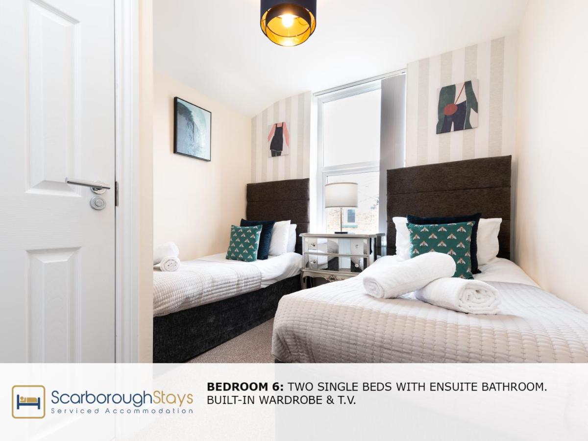 Scarborough Stays - Luxury Townhouse Ideal For Large Groups - Hot Tub Eksteriør billede