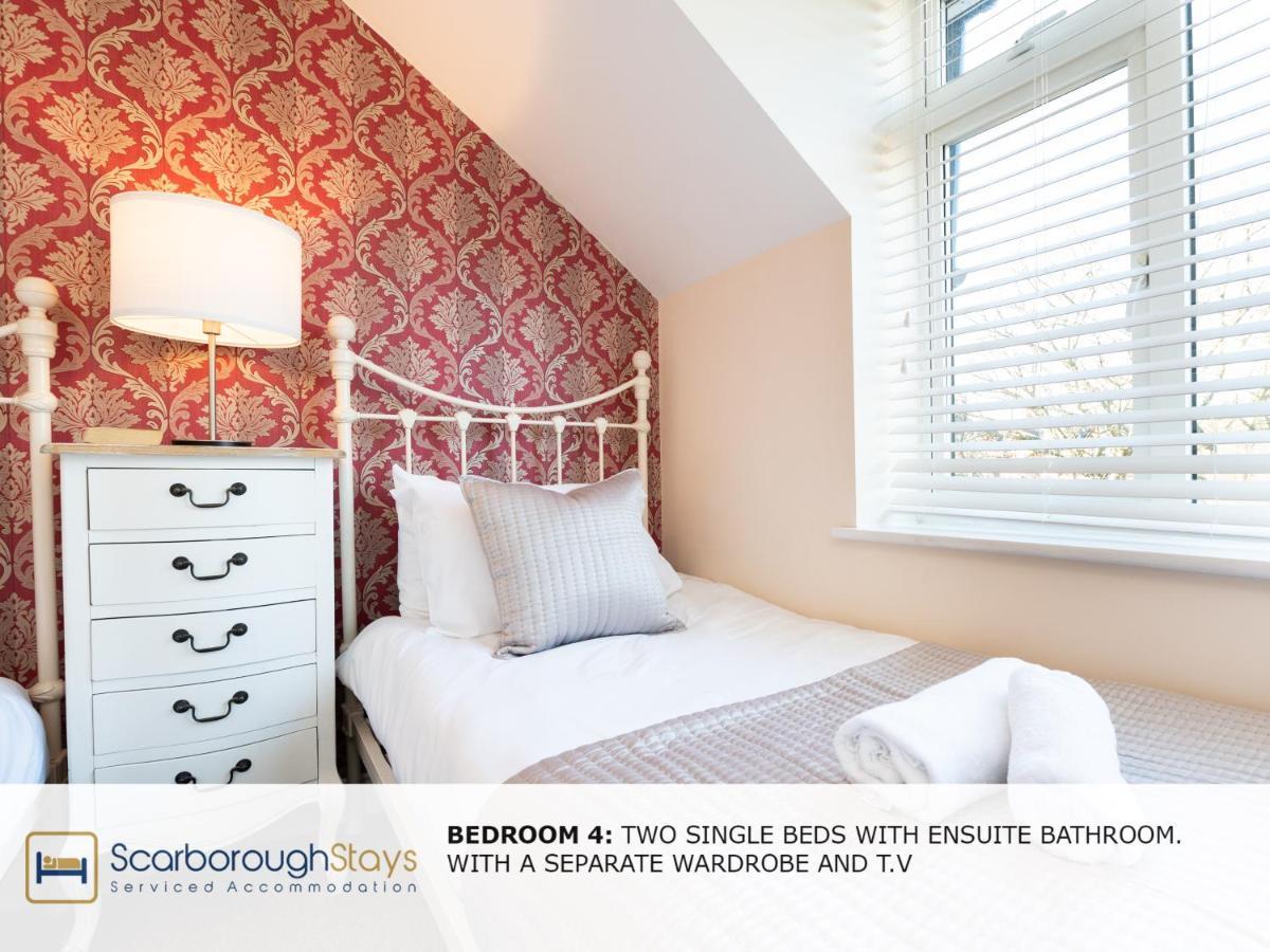 Scarborough Stays - Luxury Townhouse Ideal For Large Groups - Hot Tub Eksteriør billede
