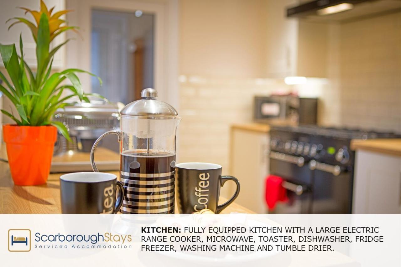 Scarborough Stays - Luxury Townhouse Ideal For Large Groups - Hot Tub Eksteriør billede
