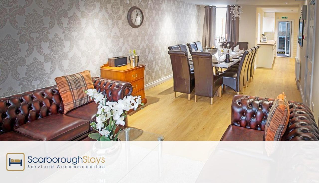 Scarborough Stays - Luxury Townhouse Ideal For Large Groups - Hot Tub Eksteriør billede