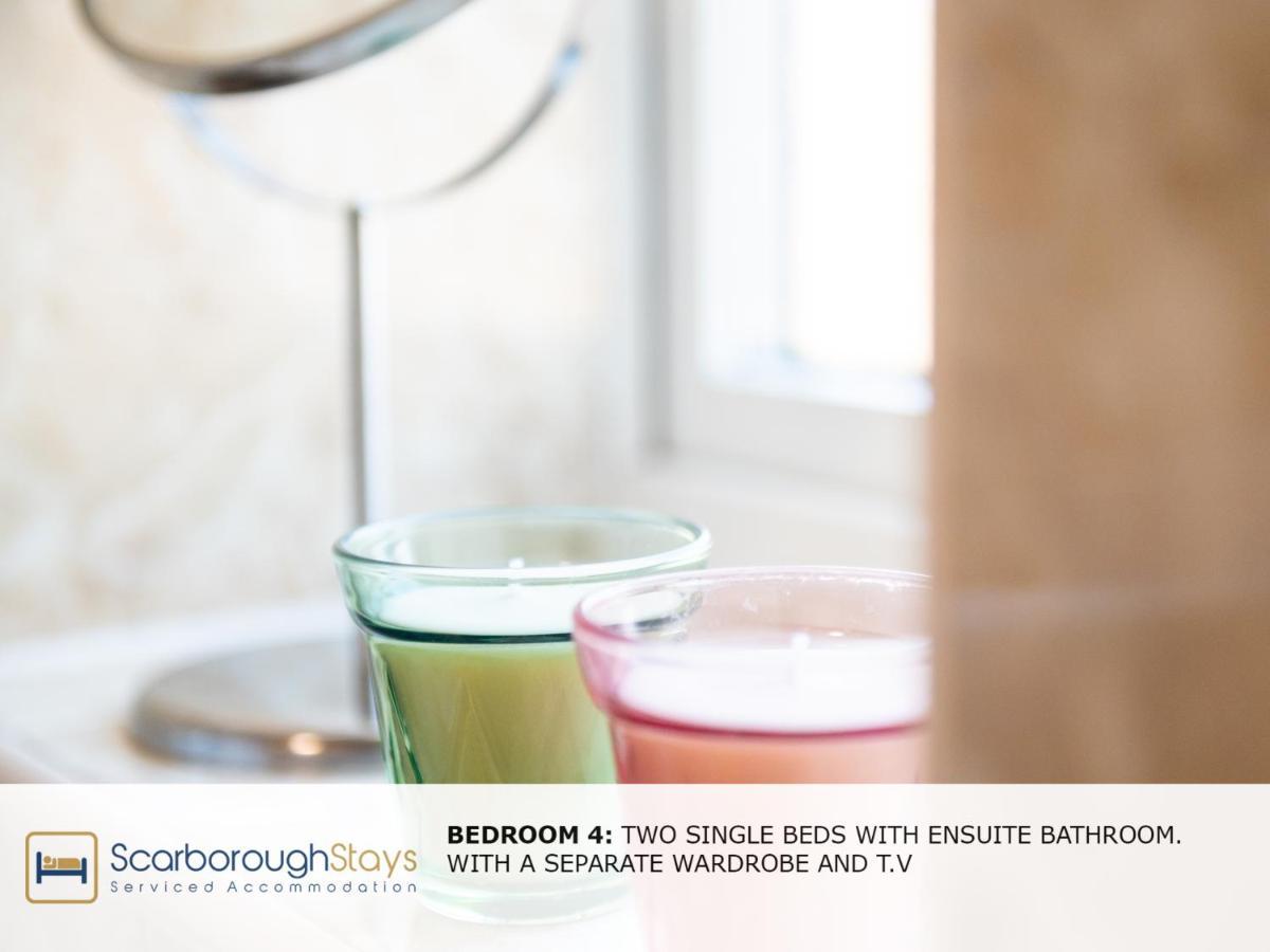 Scarborough Stays - Luxury Townhouse Ideal For Large Groups - Hot Tub Eksteriør billede