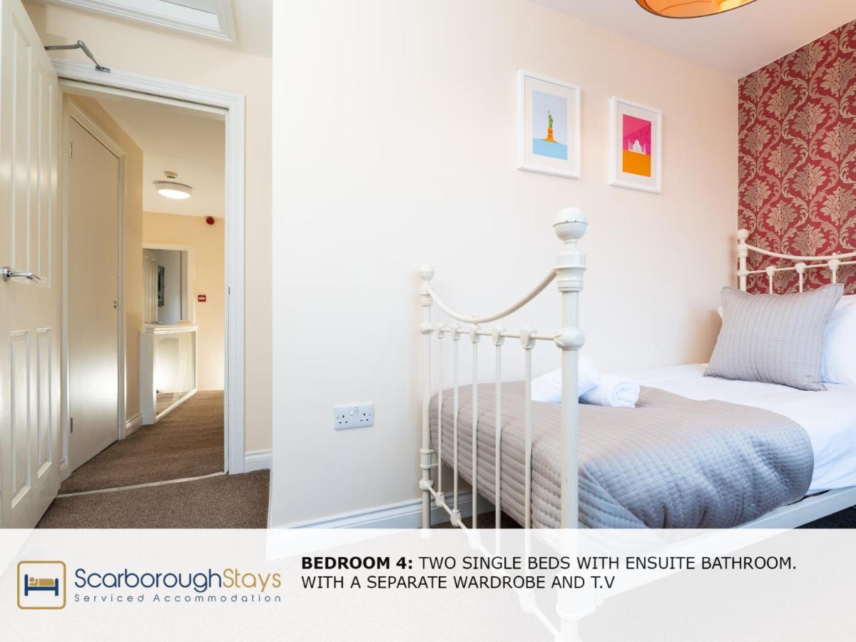 Scarborough Stays - Luxury Townhouse Ideal For Large Groups - Hot Tub Eksteriør billede